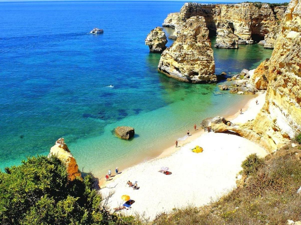 Apartamentos Roja Sol Albufeira Bagian luar foto