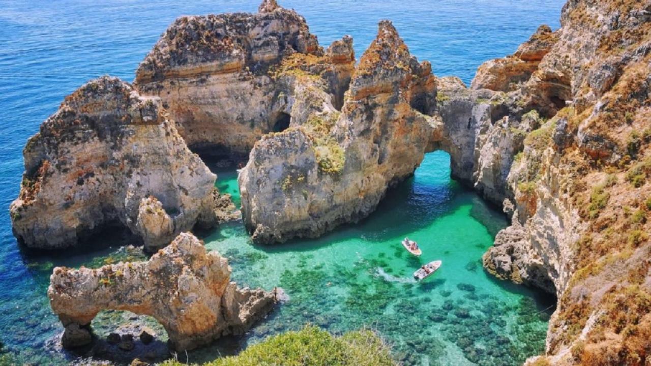 Apartamentos Roja Sol Albufeira Bagian luar foto
